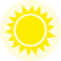 Иконка солнца